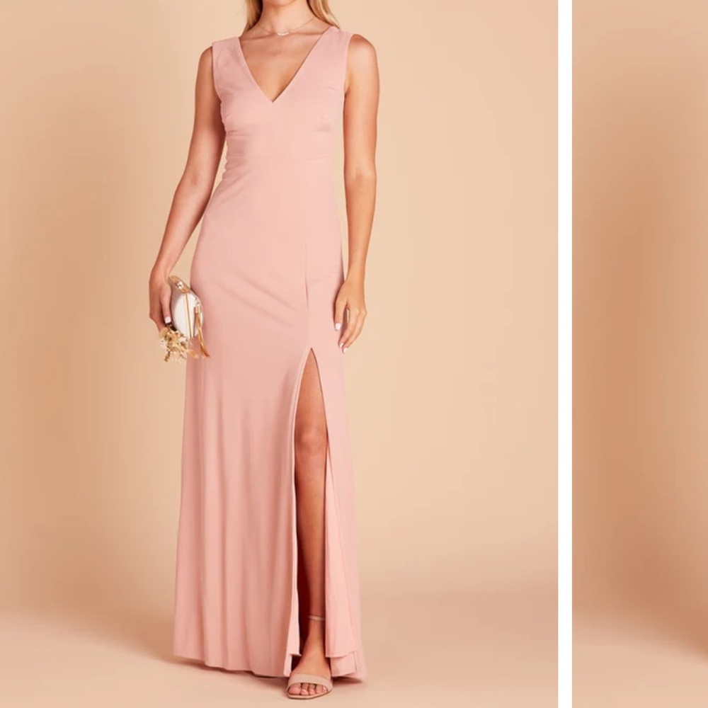 Birdy Grey Hamin Dress Crepe Dusty Rose Size Small